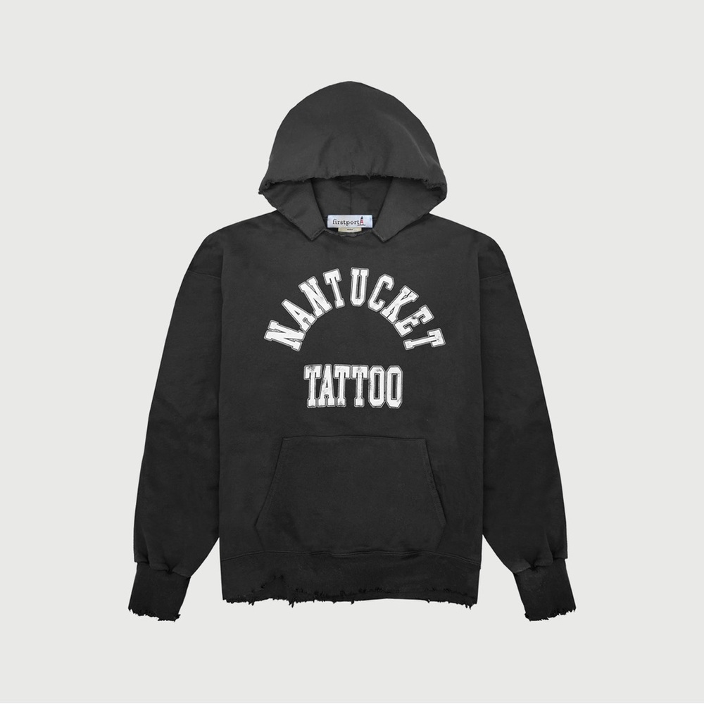 Firstport Nantucket Tattoo Hoodie